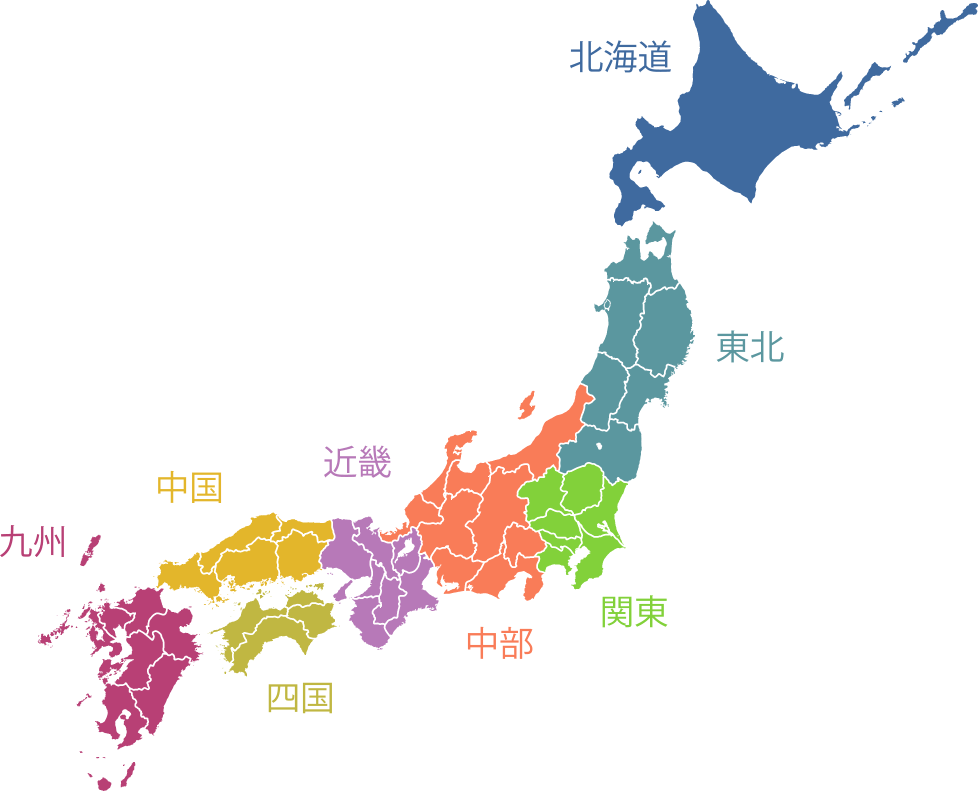 日本地図画像